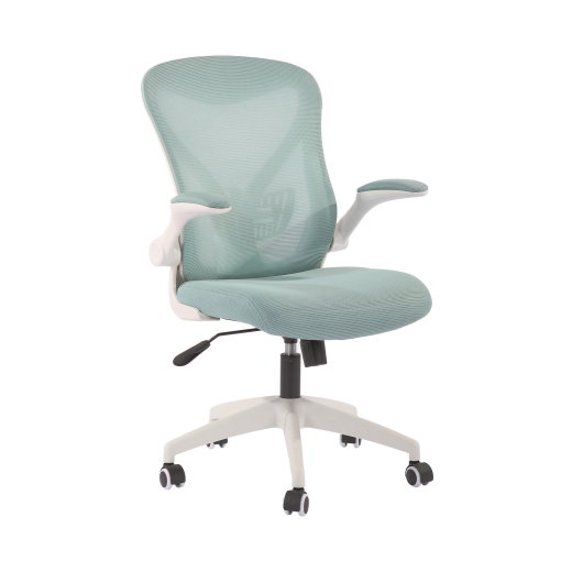 Kancelárska stolička Jolly White, svetlo zelená - 1