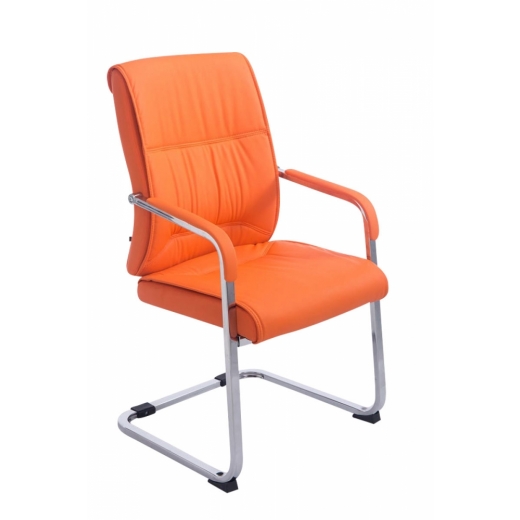 Kancelárska stolička Josh, oranžová - 1