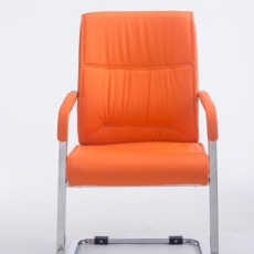 Kancelárska stolička Josh, oranžová - 2