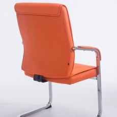 Kancelárska stolička Josh, oranžová - 4