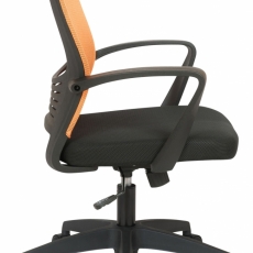 Kancelárska stolička Kampen, čierna / oranžová - 3