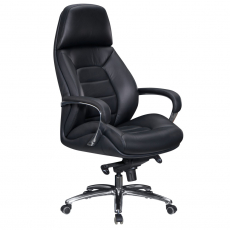 Kancelárska stolička Karo, 137 cm, čierna - 1