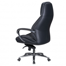 Kancelárska stolička Karo, 137 cm, čierna - 6