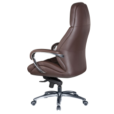 Kancelárska stolička Karo, 137 cm, hnedá - 6