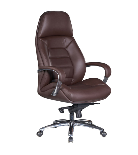 Kancelárska stolička Karo, 137 cm, hnedá