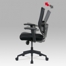 Kancelárska stolička Kerrod, čierna - 5