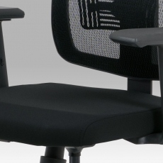 Kancelárska stolička Kerrod, čierna - 11