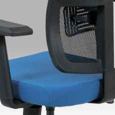 Kancelárska stolička Kerrod, modrá - 13