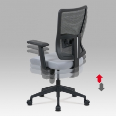 Kancelárska stolička Kerrod, sivá - 3