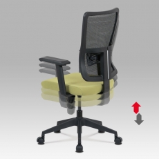 Kancelárska stolička Kerrod, zelená - 4