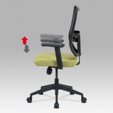 Kancelárska stolička Kerrod, zelená - 7