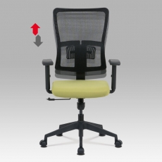 Kancelárska stolička Kerrod, zelená - 8