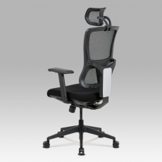 Kancelárska stolička Khal, čierna - 2