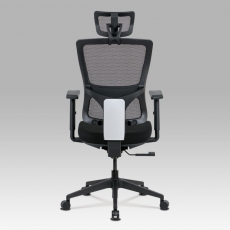 Kancelárska stolička Khal, čierna - 11
