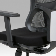Kancelárska stolička Khal, čierna - 15