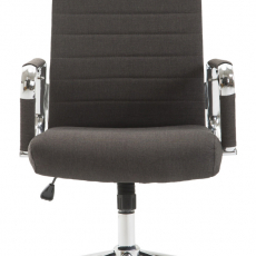 Kancelárska stolička Kolumbus, textil, tmavo šedá - 2
