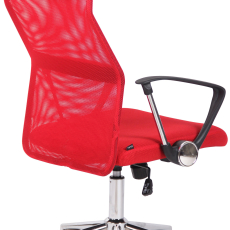 Kancelárska stolička Korba, červená - 3
