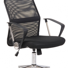Kancelárska stolička Korba, čierna - 1