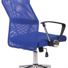 Kancelárska stolička Korba, modrá - 4