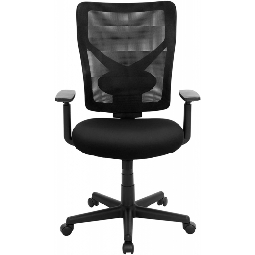 Kancelárska stolička Larin, čierna - 1