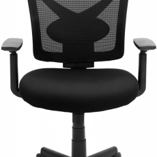 Kancelárska stolička Larin, čierna - 1
