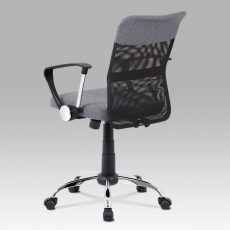 Kancelárska stolička Lauren, sivá/čierna - 4