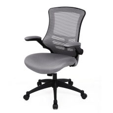 Kancelárska stolička Lavande, strieborná - 1