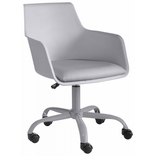 Kancelárska stolička Lesli, sivá - 1