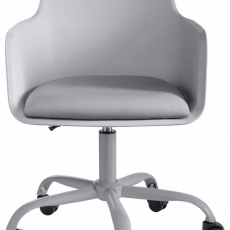 Kancelárska stolička Lesli, sivá - 2
