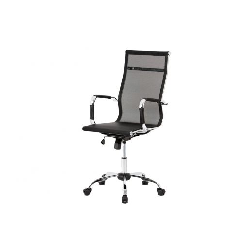 Kancelárska stolička Lexa (súprava 2 ks), čierna - 1