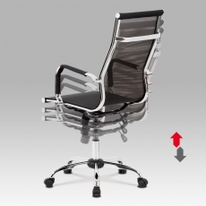 Kancelárska stolička Lexa (súprava 2 ks), čierna - 3