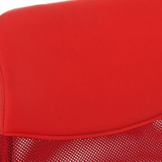 Kancelárska stolička Lexus, červená - 4