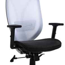 Kancelárska stolička Libolo, biela - 1