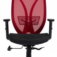 Kancelárska stolička Libolo, červená - 2