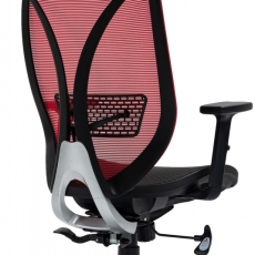 Kancelárska stolička Libolo, červená - 4