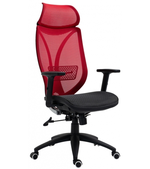 Kancelárska stolička Libolo, červená