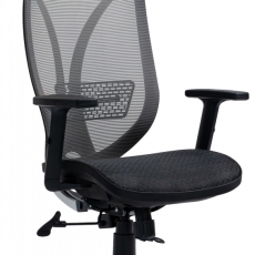 Kancelárska stolička Libolo, šedá - 1