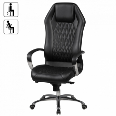 Kancelárska stolička Liner, 136 cm, čierna - 3