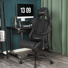 Kancelárska stolička Loki, čierna - 2