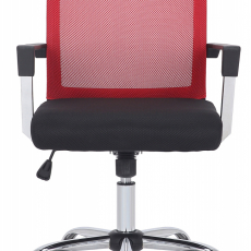 Kancelárska stolička Mableton, čierna/červená - 2