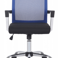Kancelárska stolička Mableton, čierna/modrá - 2