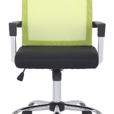 Kancelárska stolička Mableton, čierna/zelená - 1