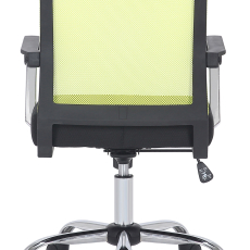 Kancelárska stolička Mableton, čierna/zelená - 4
