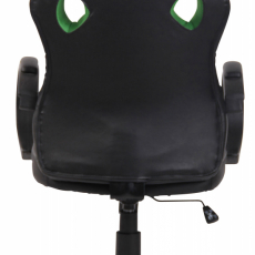 Kancelárska stolička Magnus, čierna / zelená - 5