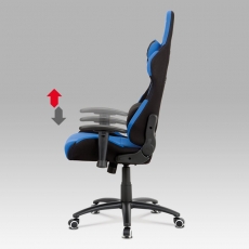 Kancelárska stolička Maik, modrá - 8