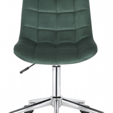 Kancelárska stolička Medford, zamat, zelená - 2