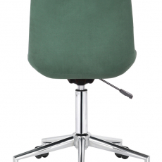 Kancelárska stolička Medford, zamat, zelená - 5