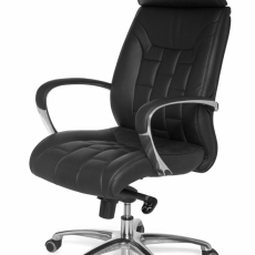 Kancelárska stolička Mener, 128 cm, čierna - 7