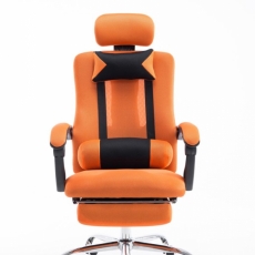 Kancelárska stolička Mesian, oranžová - 2