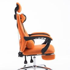 Kancelárska stolička Mesian, oranžová - 3